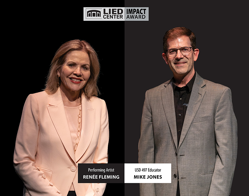 Renée Fleming and Mike Jones